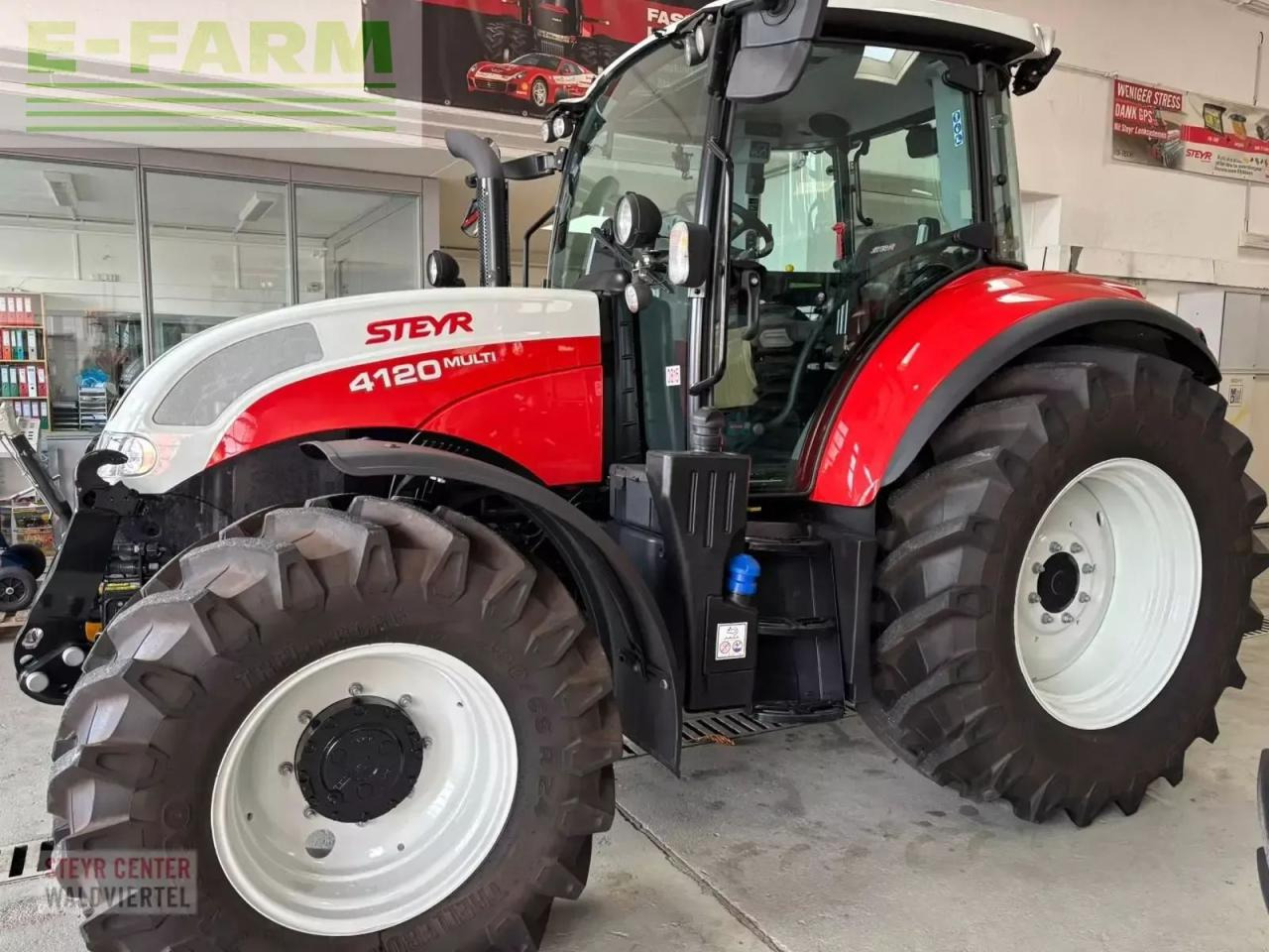 Steyr 4120 multi (stage v) - Трактор: снимка 3 Steyr 4120 multi (stage v) - Трактор: снимка 3