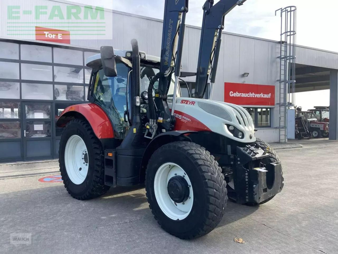 Steyr 4125 profi cvt CVT - Трактор: снимка 4 Steyr 4125 profi cvt CVT - Трактор: снимка 4