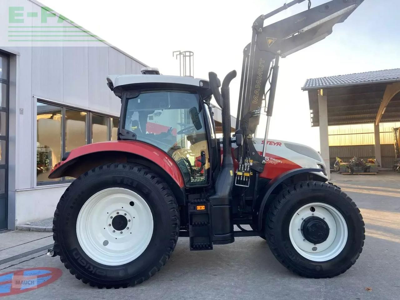 Steyr 4125 profi cvt CVT - Трактор: снимка 4 Steyr 4125 profi cvt CVT - Трактор: снимка 4