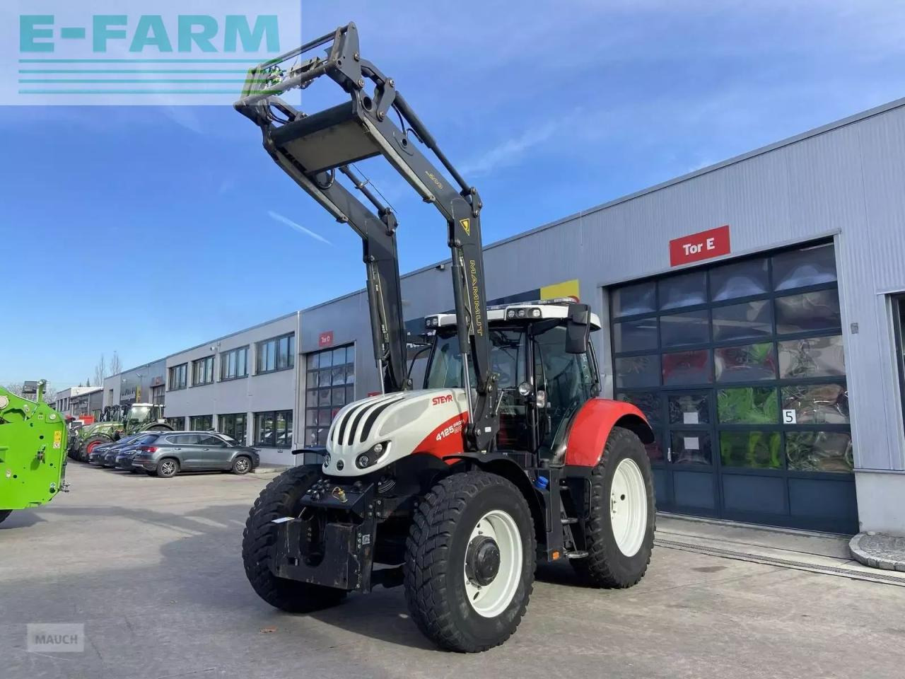 Steyr 4125 profi cvt CVT - Трактор: снимка 1 Steyr 4125 profi cvt CVT - Трактор: снимка 1