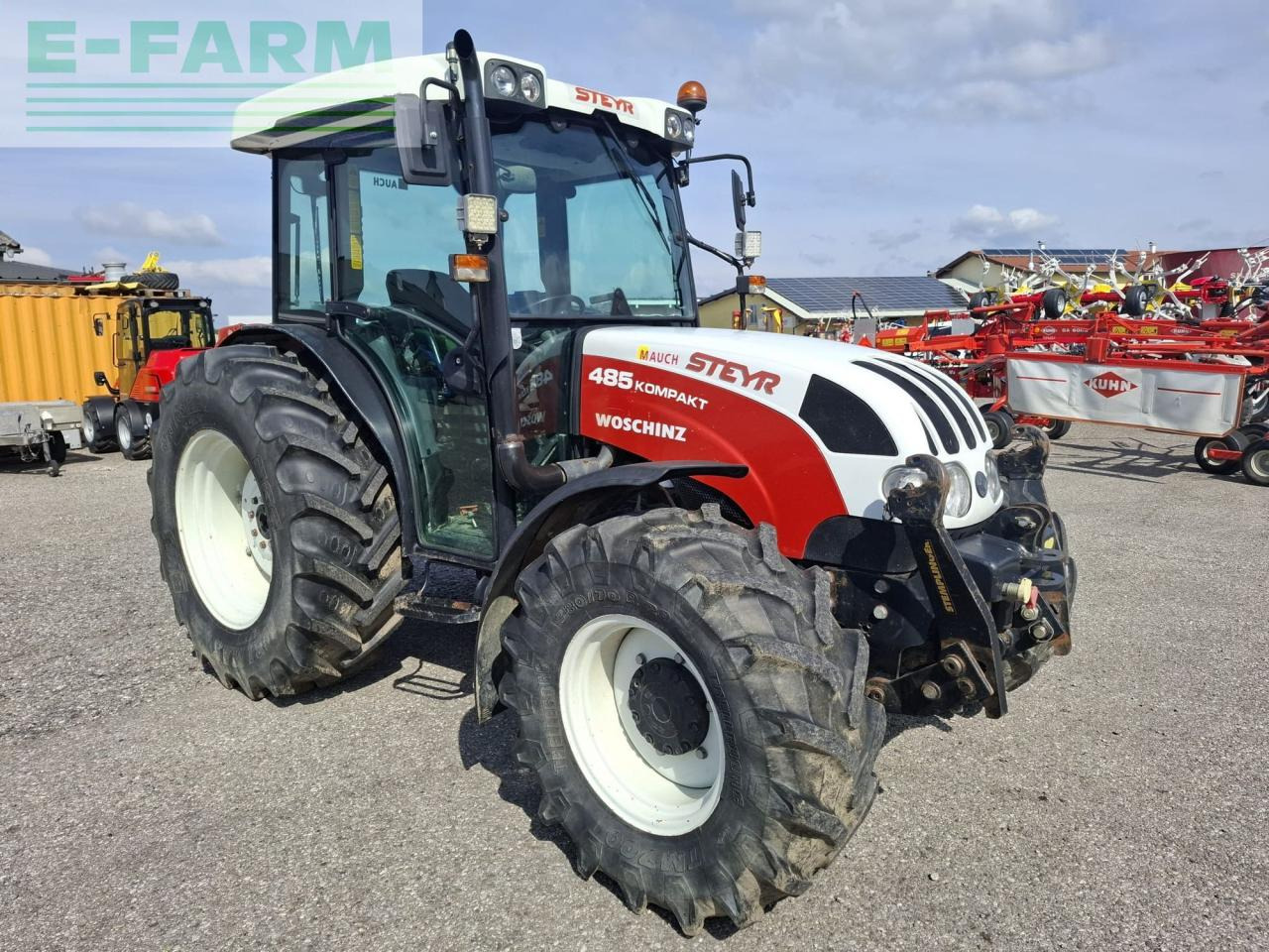 Steyr 485A Kompakt - Трактор: снимка 4 Steyr 485A Kompakt - Трактор: снимка 4