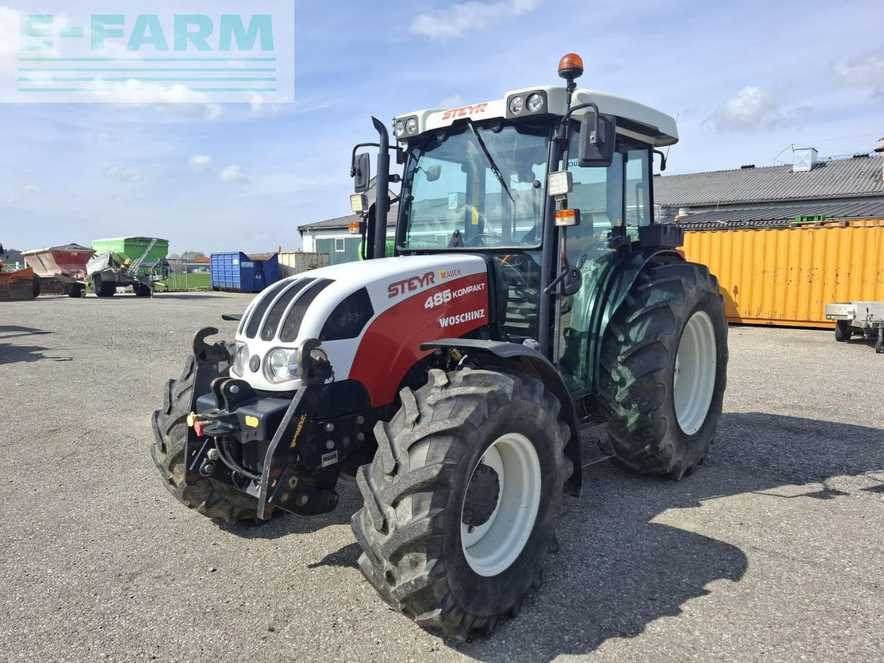 Steyr 485A Kompakt - Трактор: снимка 1 Steyr 485A Kompakt - Трактор: снимка 1
