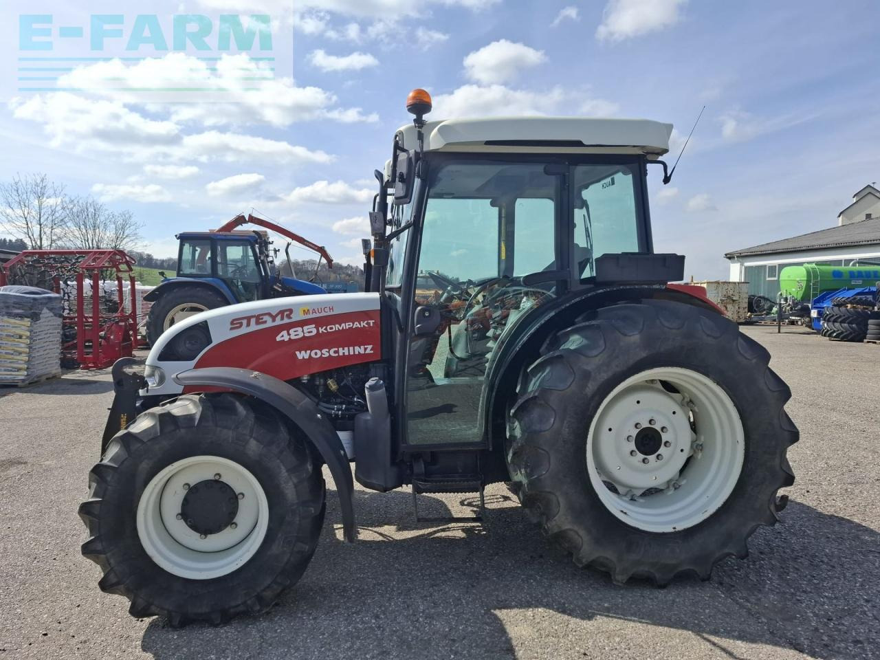 Steyr 485A Kompakt - Трактор: снимка 2 Steyr 485A Kompakt - Трактор: снимка 2