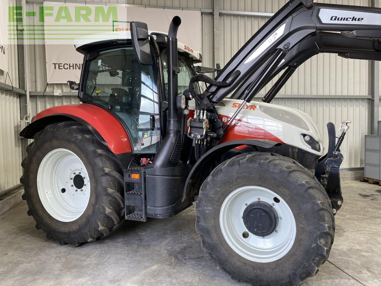 Steyr 6145 profi - Трактор: снимка 2 Steyr 6145 profi - Трактор: снимка 2