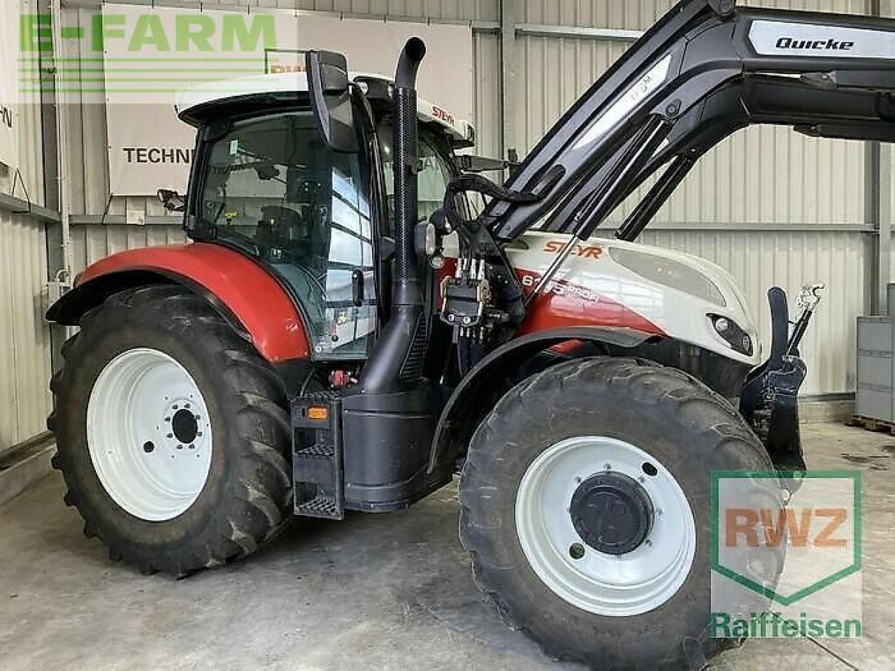 Steyr 6145 profi - Трактор: снимка 2 Steyr 6145 profi - Трактор: снимка 2