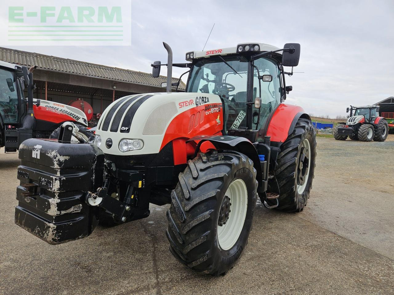 Steyr 6170 CVT - Трактор: снимка 3 Steyr 6170 CVT - Трактор: снимка 3
