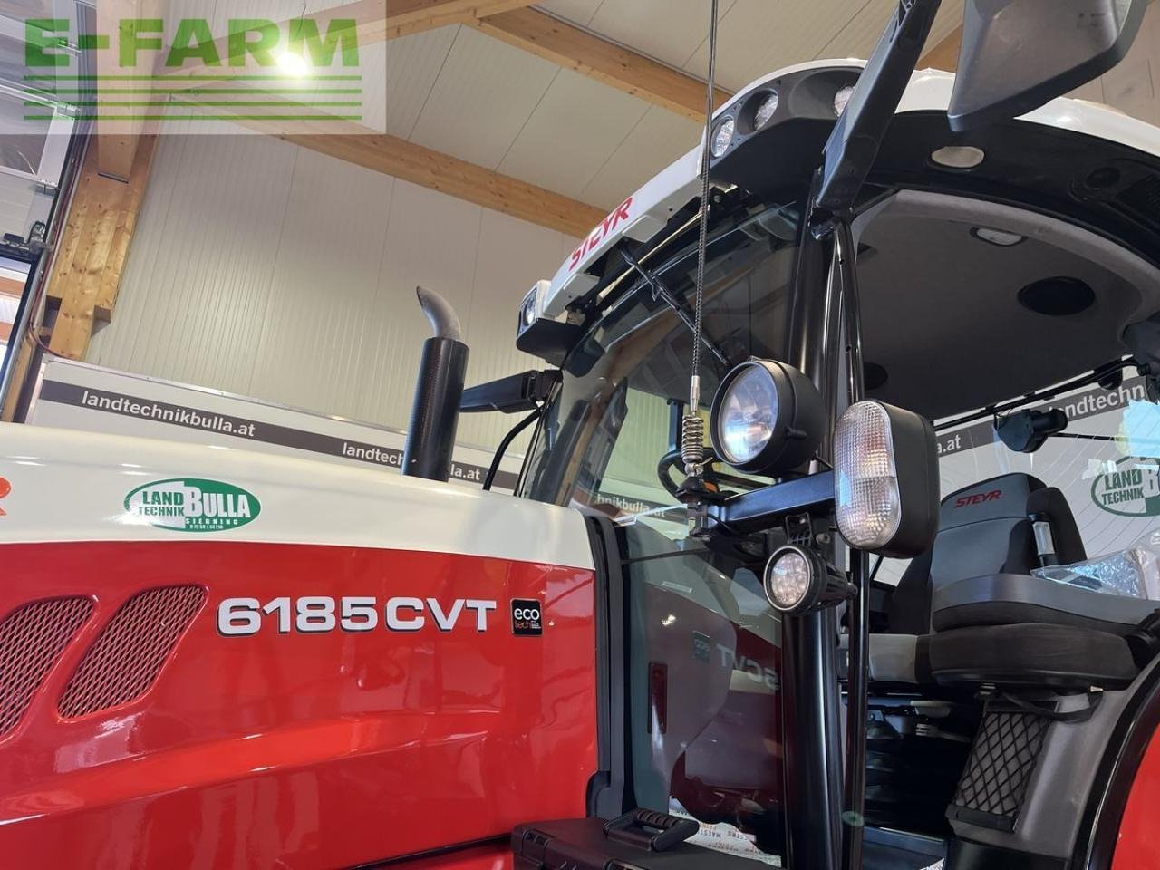 Steyr 6185 cvt hi-escr komfort - Трактор: снимка 5 Steyr 6185 cvt hi-escr komfort - Трактор: снимка 5