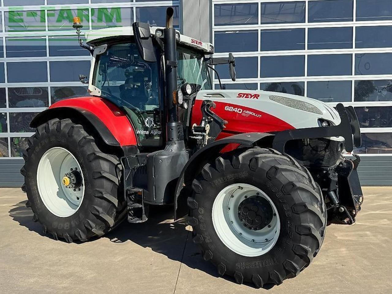 Steyr 6240 absolut cvt CVT - Трактор: снимка 1 Steyr 6240 absolut cvt CVT - Трактор: снимка 1