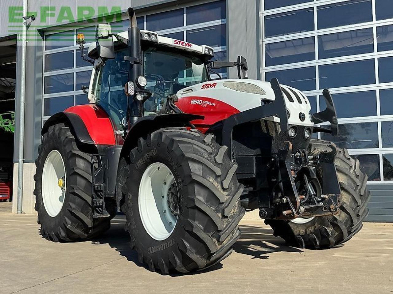 Steyr 6240 absolut cvt CVT - Трактор: снимка 2 Steyr 6240 absolut cvt CVT - Трактор: снимка 2