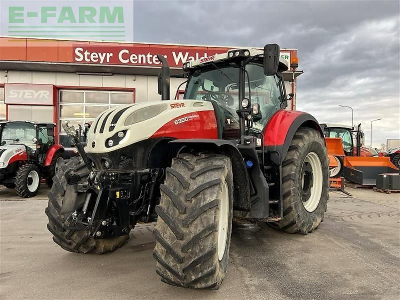 Steyr 6300 terrus cvt CVT - Трактор: снимка 2 Steyr 6300 terrus cvt CVT - Трактор: снимка 2