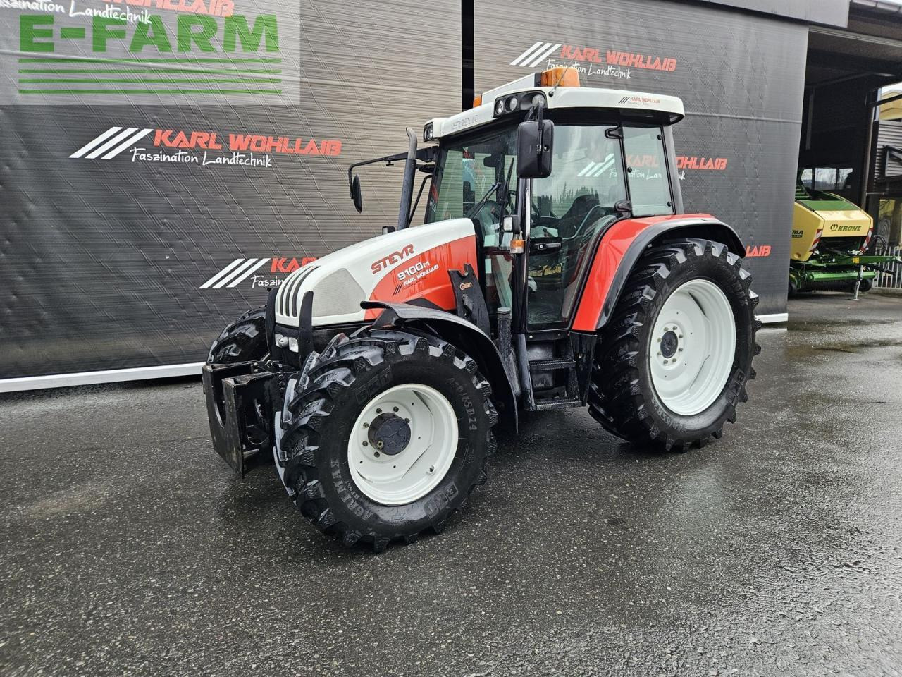 Steyr 9100 m - Трактор: снимка 1 Steyr 9100 m - Трактор: снимка 1
