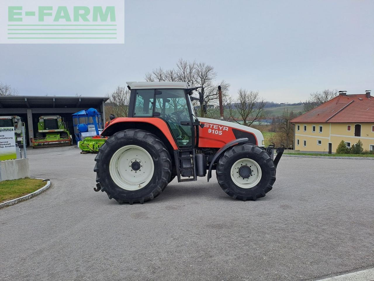 Steyr 9105 - Трактор: снимка 3 Steyr 9105 - Трактор: снимка 3