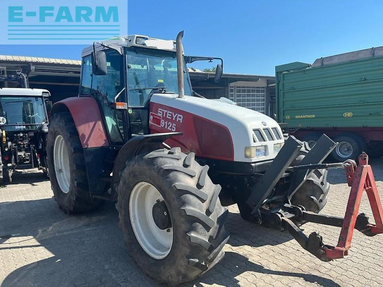 Steyr 9125 - Трактор: снимка 2 Steyr 9125 - Трактор: снимка 2