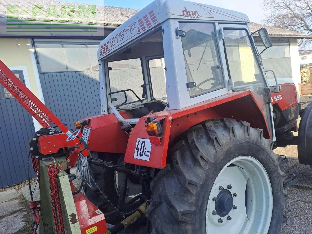 Трактор Steyr 955: снимка 6