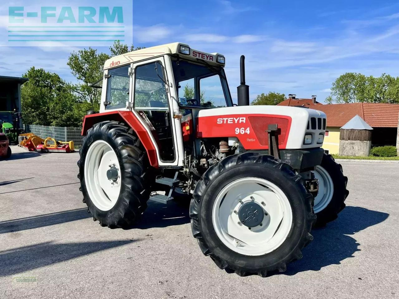 Steyr 964 a t - Трактор: снимка 1 Steyr 964 a t - Трактор: снимка 1