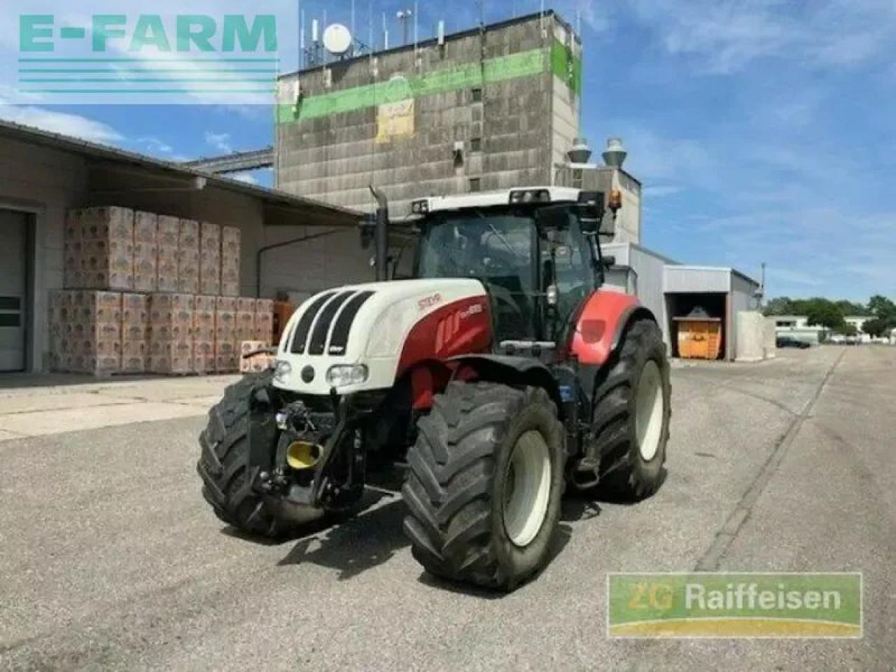 Steyr cvt 6185 - Трактор: снимка 1 Steyr cvt 6185 - Трактор: снимка 1
