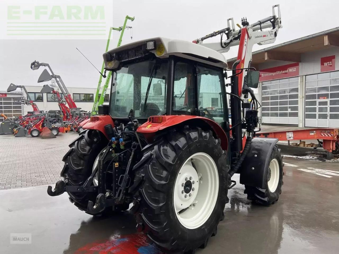 Steyr kompakt 4075 komfort 1 - Трактор: снимка 5 Steyr kompakt 4075 komfort 1 - Трактор: снимка 5