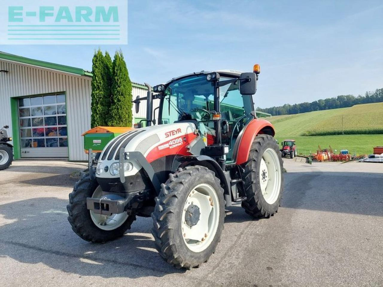 Steyr kompakt 4095 profi 2 - Трактор: снимка 1 Steyr kompakt 4095 profi 2 - Трактор: снимка 1