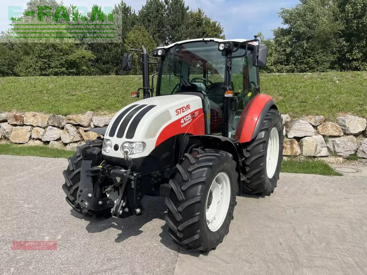 Steyr kompakt 4105 - Трактор: снимка 1 Steyr kompakt 4105 - Трактор: снимка 1