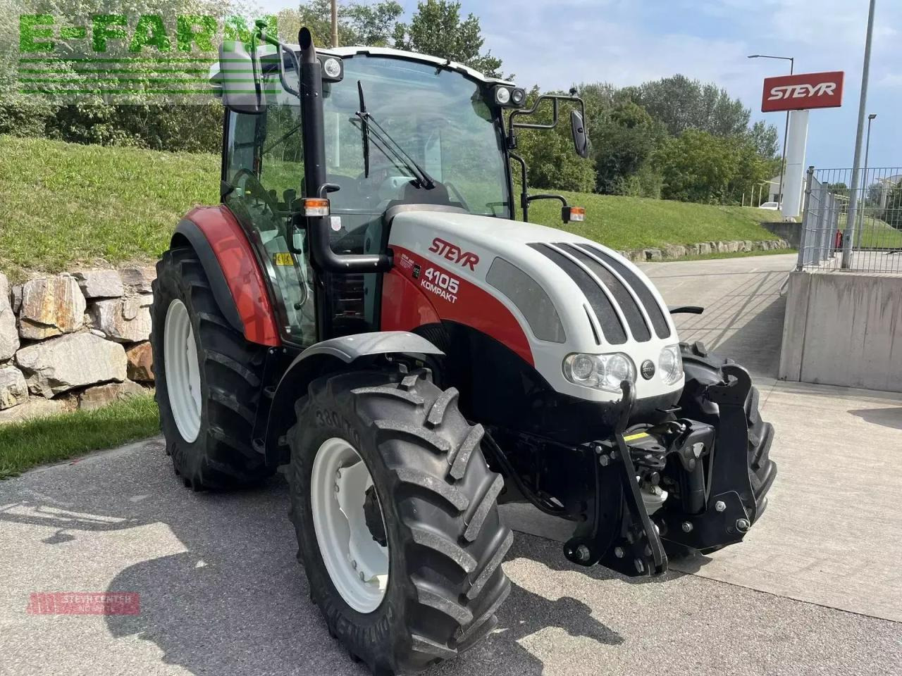Steyr kompakt 4105 - Трактор: снимка 5 Steyr kompakt 4105 - Трактор: снимка 5