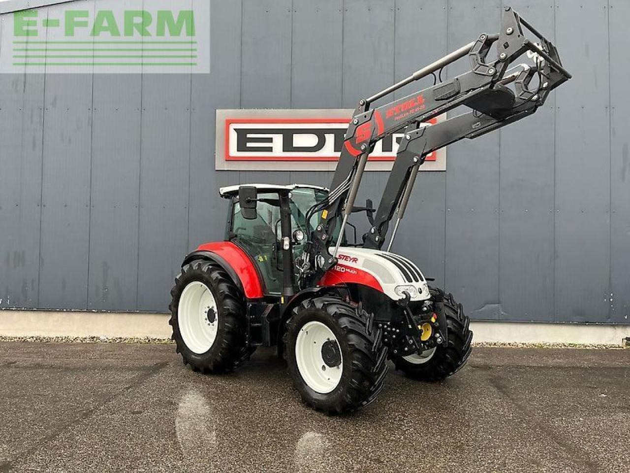 Steyr multi 4120 - Трактор: снимка 2 Steyr multi 4120 - Трактор: снимка 2