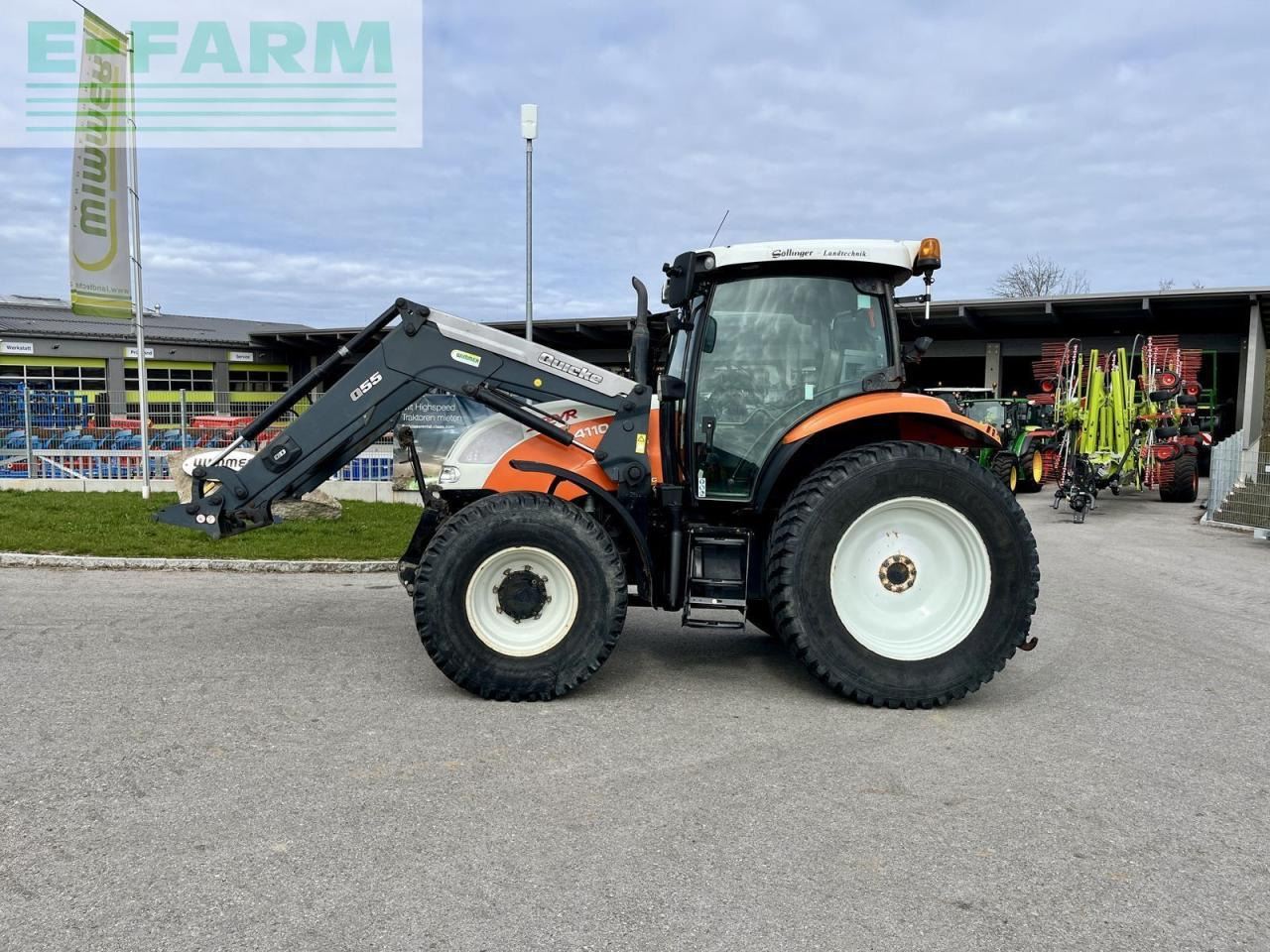Steyr profi 4110 - Трактор: снимка 2 Steyr profi 4110 - Трактор: снимка 2