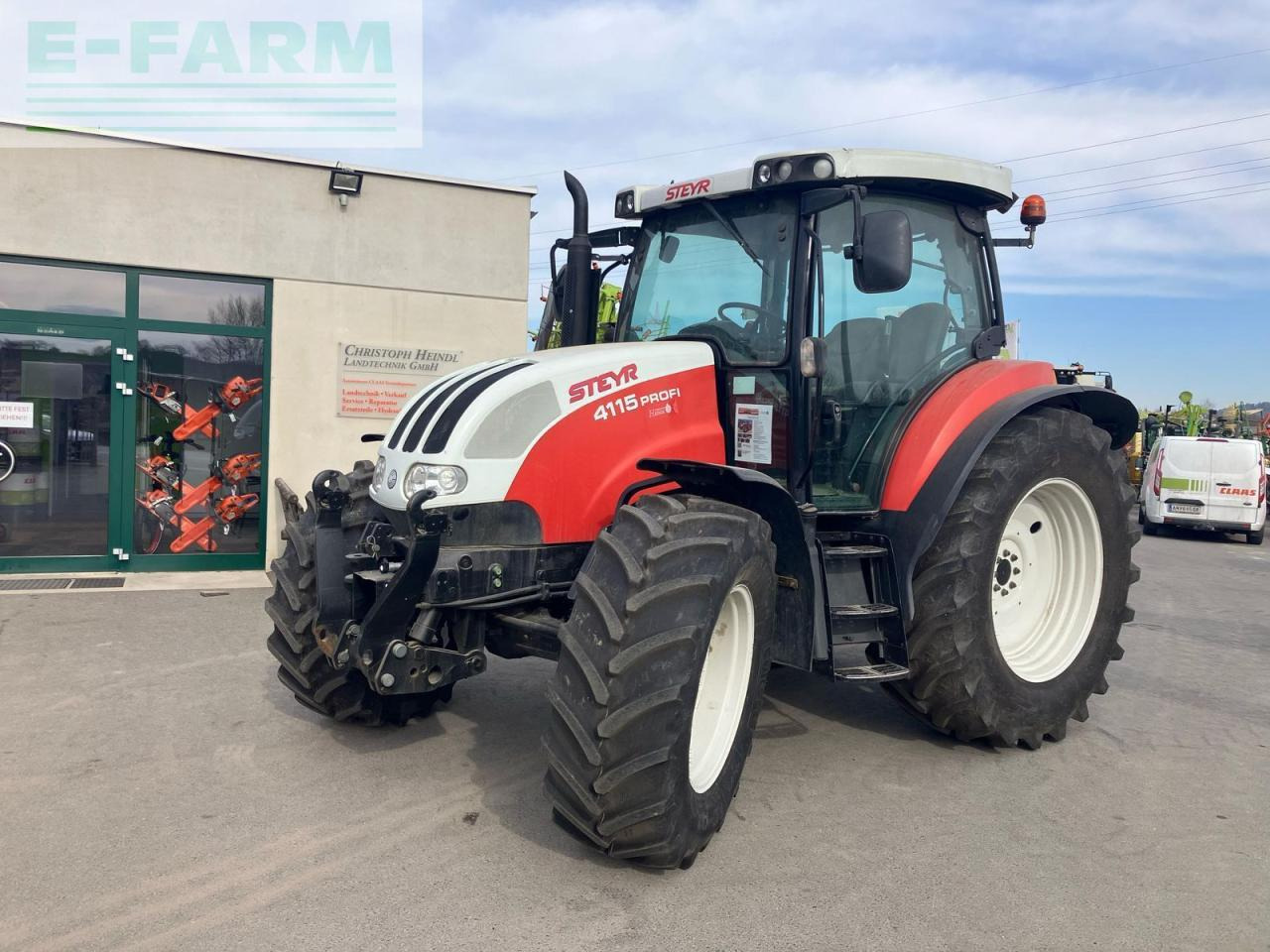 Steyr profi 4115 - Трактор: снимка 1 Steyr profi 4115 - Трактор: снимка 1