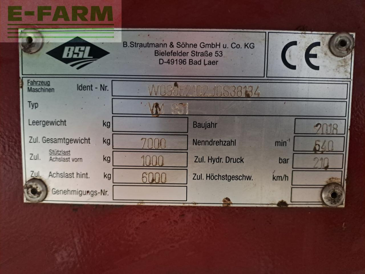 Strautmann Verti-Mix 951 - Техника за животновъдство: снимка 3 Strautmann Verti-Mix 951 - Техника за животновъдство: снимка 3