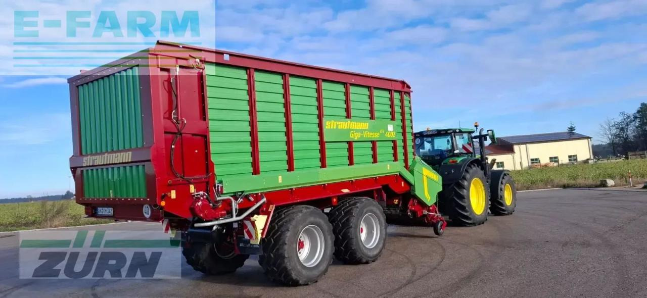 Strautmann giga-vitesse cfs 4002 - Селскостопанско ремарке самосвал: снимка 2 Strautmann giga-vitesse cfs 4002 - Селскостопанско ремарке самосвал: снимка 2