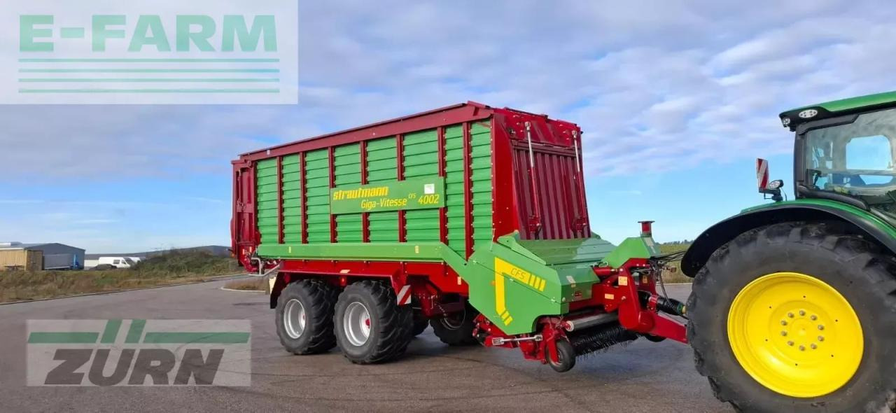 Strautmann giga-vitesse cfs 4002 - Селскостопанско ремарке самосвал: снимка 1 Strautmann giga-vitesse cfs 4002 - Селскостопанско ремарке самосвал: снимка 1
