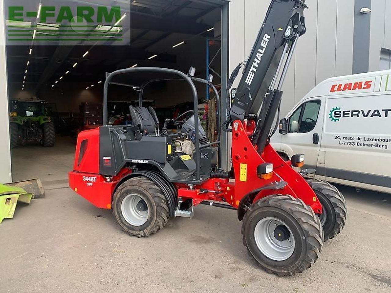 Thaler 3448 t dpf - Телескопичен товарач: снимка 2 Thaler 3448 t dpf - Телескопичен товарач: снимка 2