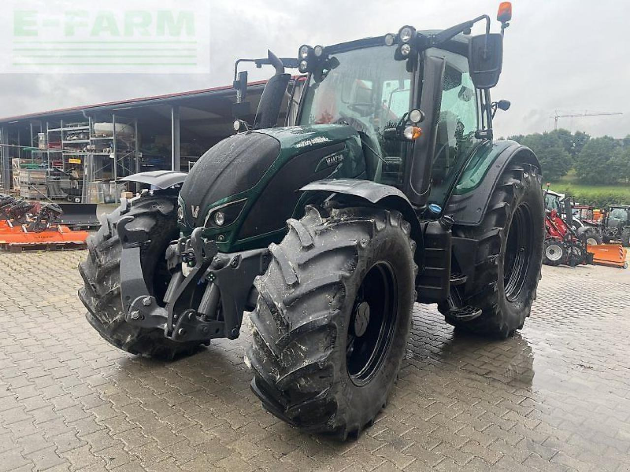 Трактор Valtra n 134 aktiv: снимка 11