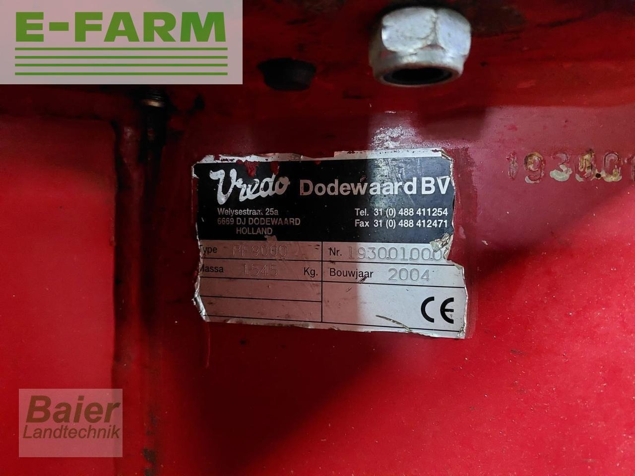 Цистерна за течен тор Vredo pf9000: снимка 6
