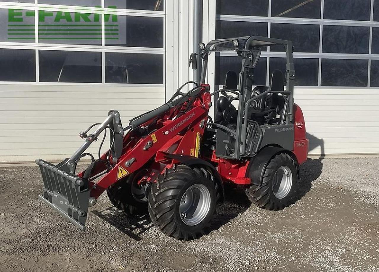 Weidemann 1160 - Мини багер: снимка 1 Weidemann 1160 - Мини багер: снимка 1