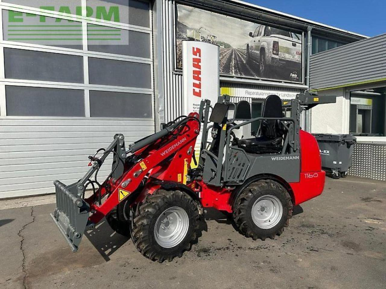 Weidemann 1160 - Мини багер: снимка 1 Weidemann 1160 - Мини багер: снимка 1