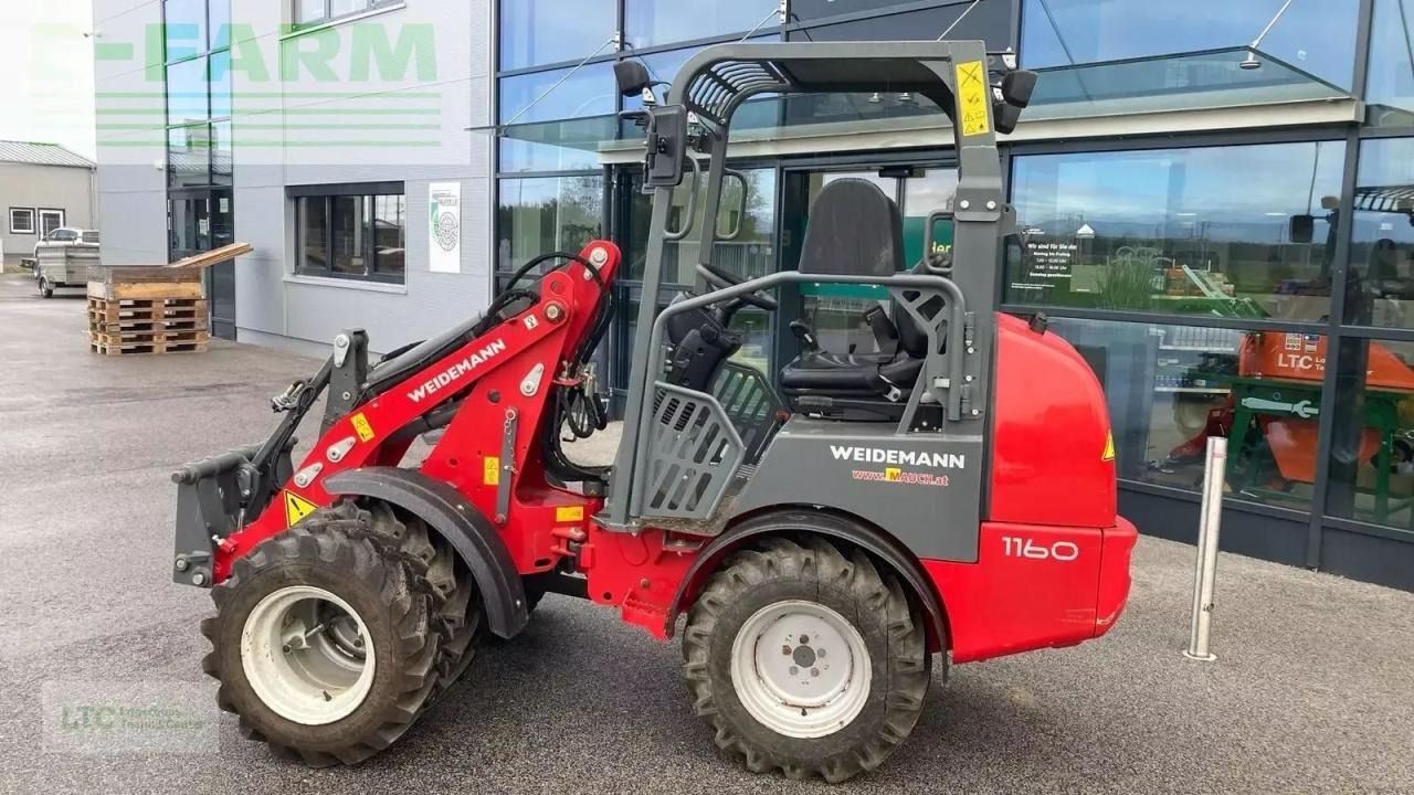 Колесен товарач Weidemann 1160: снимка 8