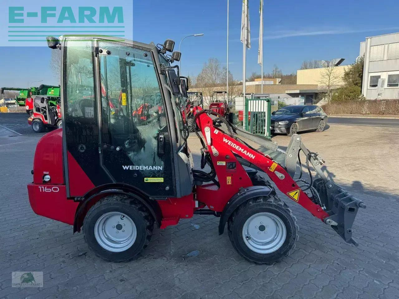 Weidemann 1160 - Колесен товарач: снимка 5 Weidemann 1160 - Колесен товарач: снимка 5