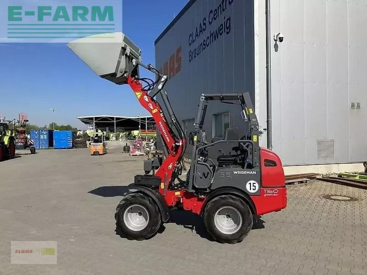 Weidemann 1160 ehoftrac - Колесен товарач: снимка 1 Weidemann 1160 ehoftrac - Колесен товарач: снимка 1