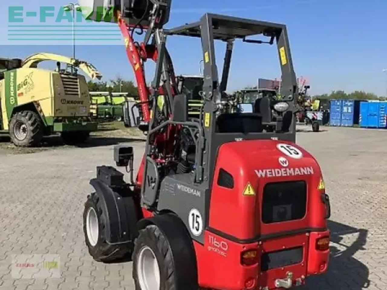 Weidemann 1160 ehoftrac - Колесен товарач: снимка 2 Weidemann 1160 ehoftrac - Колесен товарач: снимка 2