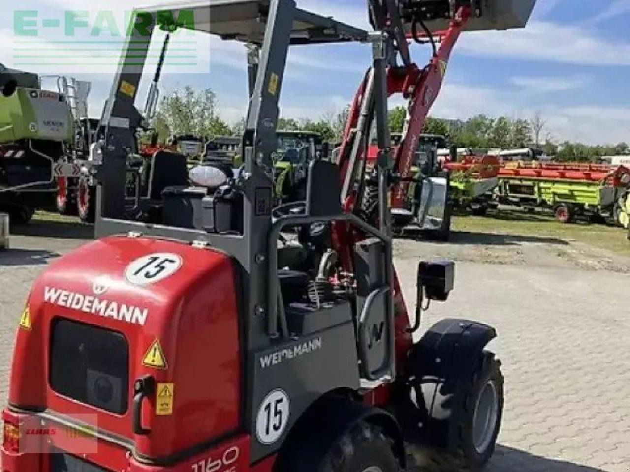 Weidemann 1160 ehoftrac - Колесен товарач: снимка 3 Weidemann 1160 ehoftrac - Колесен товарач: снимка 3