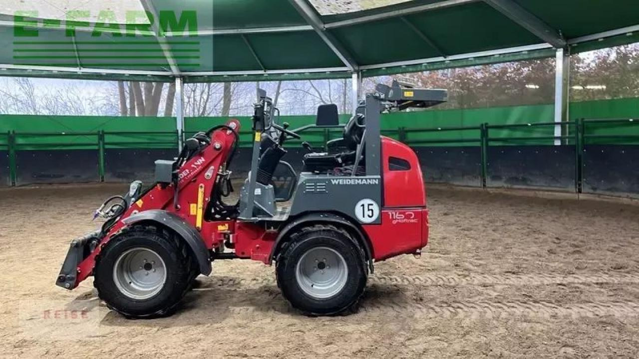 Weidemann 1160e - Колесен товарач: снимка 1 Weidemann 1160e - Колесен товарач: снимка 1