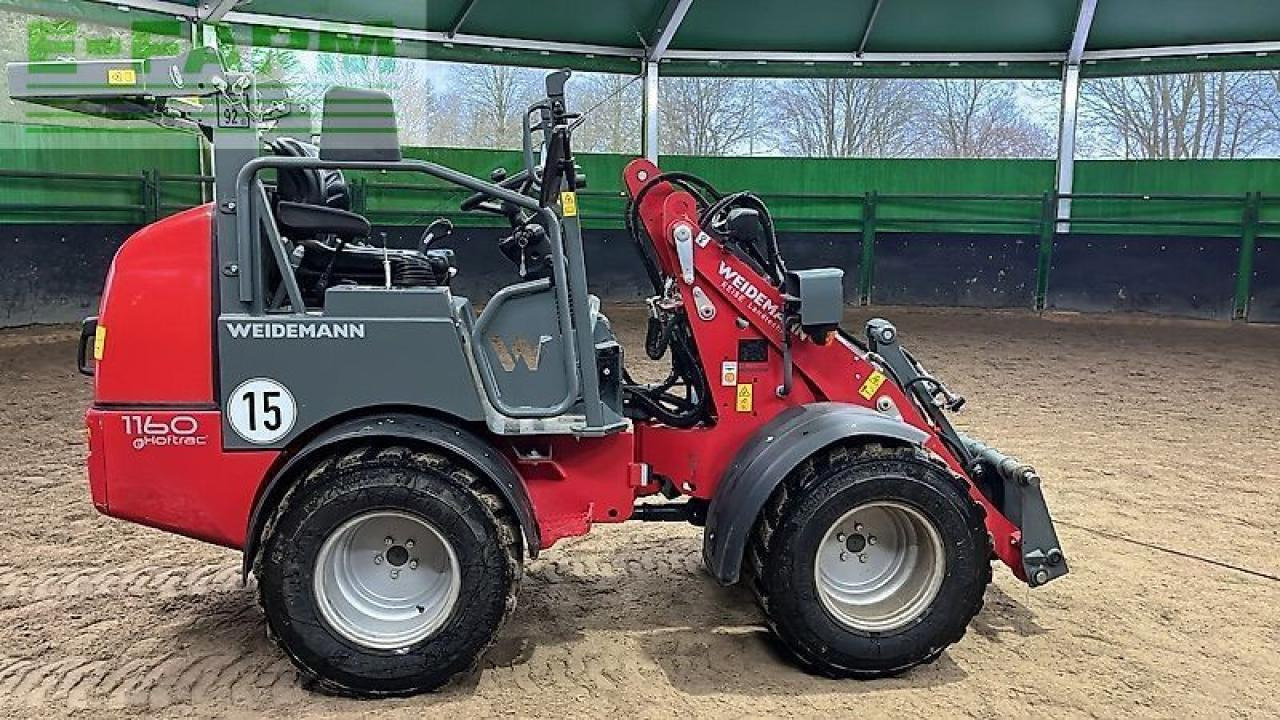 Weidemann 1160e - Мини багер: снимка 3 Weidemann 1160e - Мини багер: снимка 3