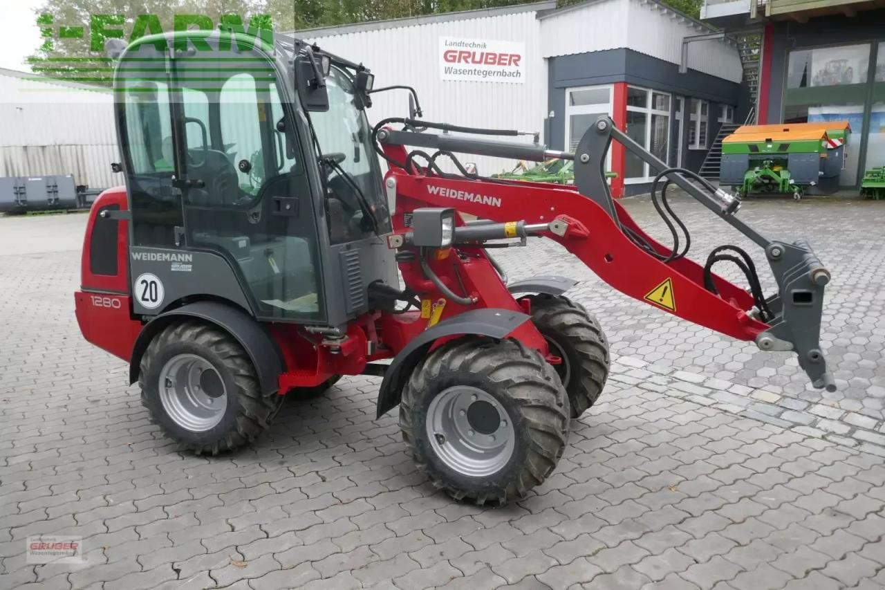 Weidemann 1280 - euroaufnahme - Колесен товарач: снимка 2 Weidemann 1280 - euroaufnahme - Колесен товарач: снимка 2