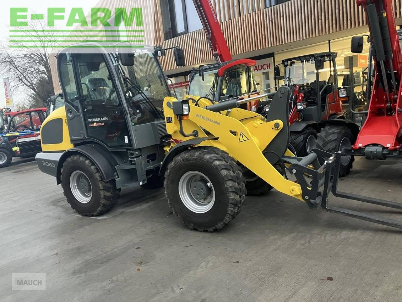 Колесен товарач Weidemann 3080 radlader prompt verfügbar: снимка 15