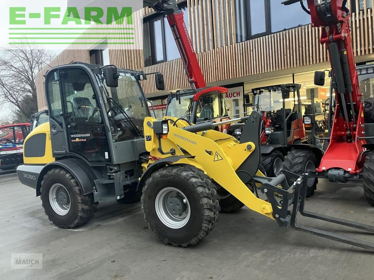 Колесен товарач Weidemann 3080 radlader prompt verfügbar: снимка 7