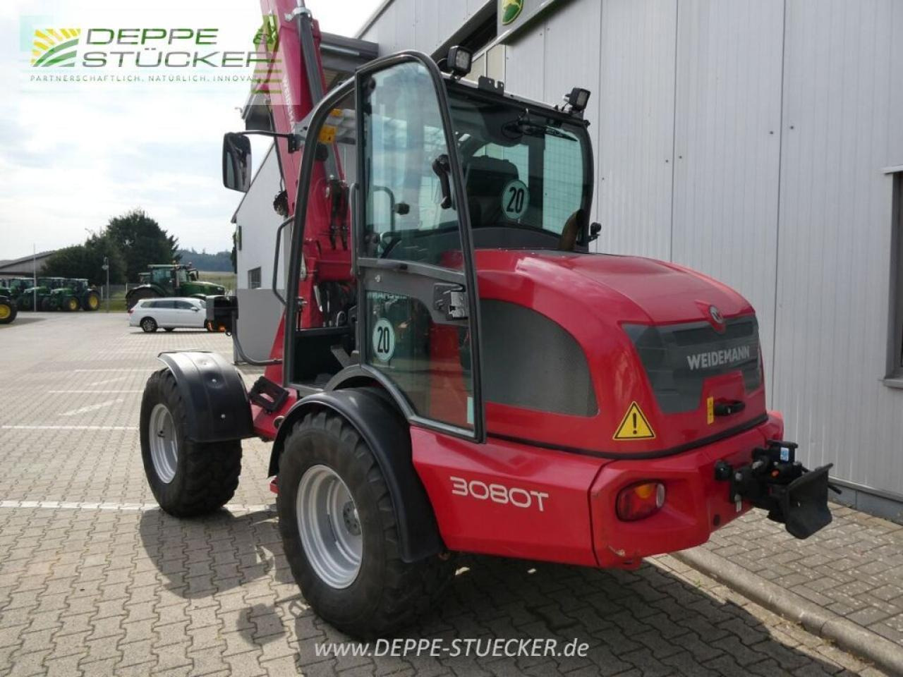 Weidemann 3080 t - Телескопичен товарач: снимка 4 Weidemann 3080 t - Телескопичен товарач: снимка 4