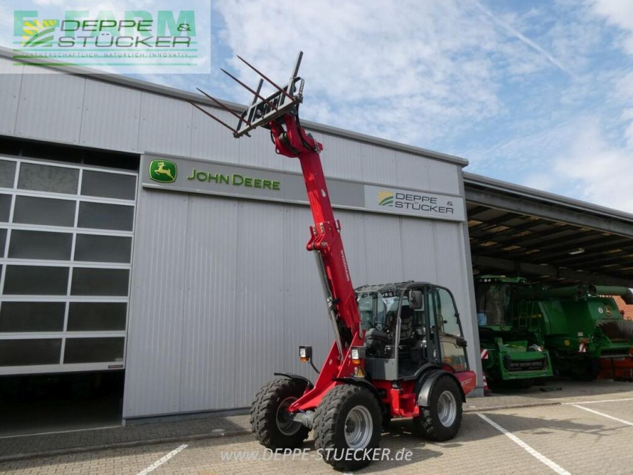 Weidemann 3080 t - Телескопичен товарач: снимка 1 Weidemann 3080 t - Телескопичен товарач: снимка 1