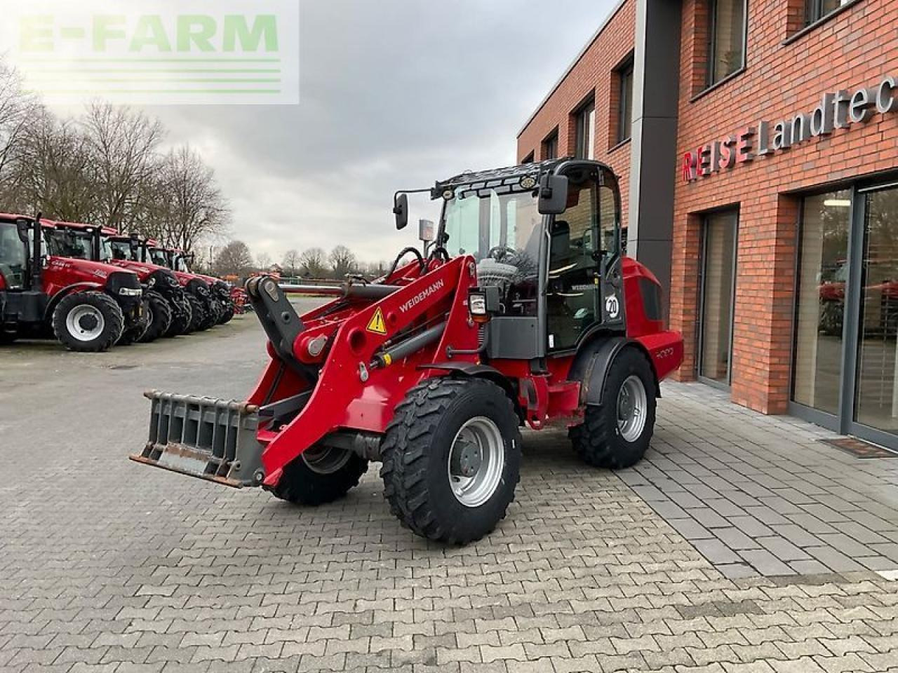 Weidemann 4080 - Мини багер: снимка 1 Weidemann 4080 - Мини багер: снимка 1