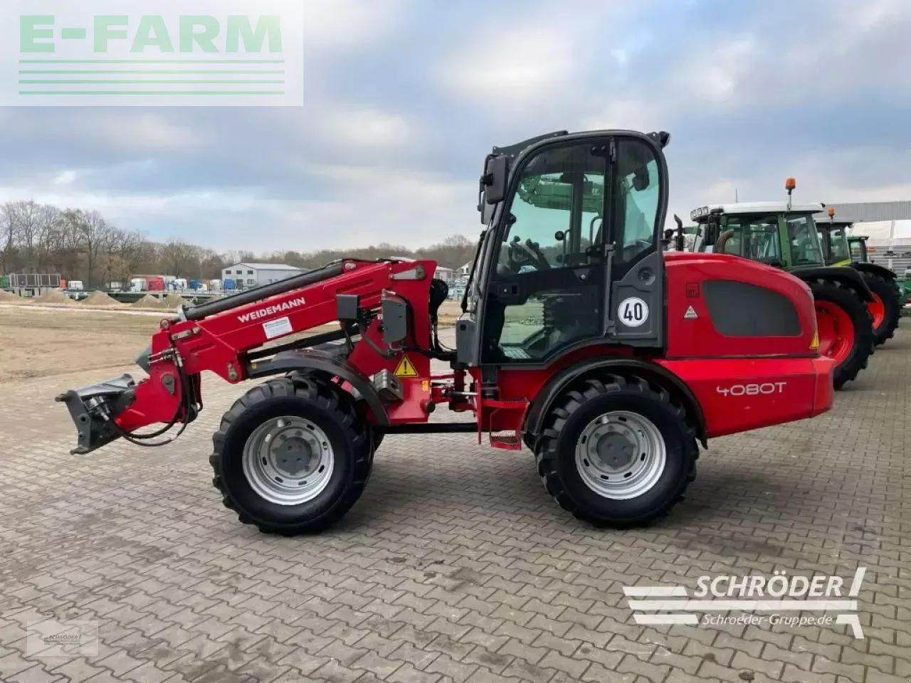 Weidemann 4080 t - Мини багер: снимка 4 Weidemann 4080 t - Мини багер: снимка 4