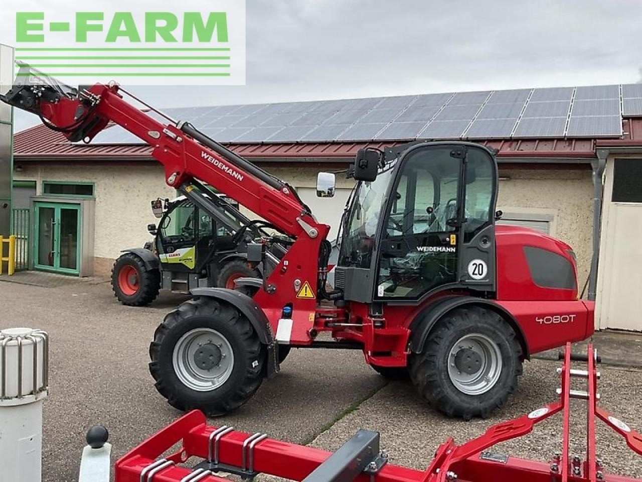 Weidemann 4080 t - Мини багер: снимка 3 Weidemann 4080 t - Мини багер: снимка 3